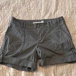 Old Navy Women's Charcoal Cargo Shorts